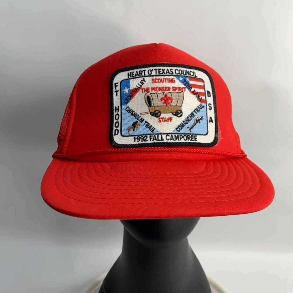 Heart O’Texas Council 1992 Patch On A Nissin Cap